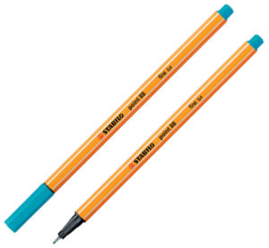 Cienkopis Point 88 błękit jasny Stabilo