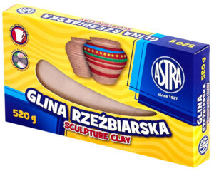 Glina rzeźbiarska 520g, 83810900, Astra