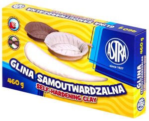 Glina samoutw. Biała 460g, Astra