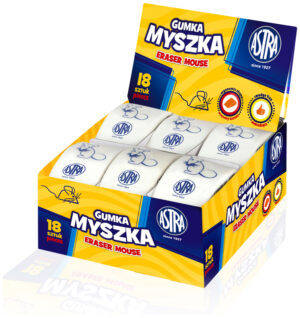 Gumka do ścierania Myszka, Astra