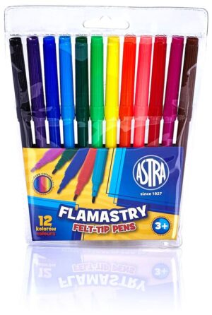 Flamastry 12-kol. CX, Astra
