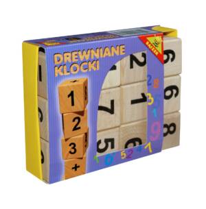 Klocki drewniane1,2,3
