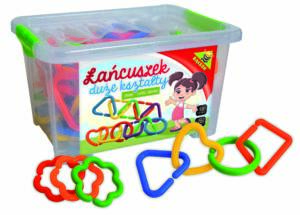 Łańcuszek duże kształty