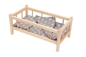 Łóżeczko średnie z pościelą