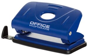 Dziurkacz dziurkuje do 12 kartek, metal, niebieski, Office Products