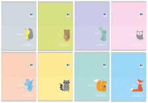 Zeszyt A5 16 k. linia kolorowa BB Kids Pastel, Interdruk