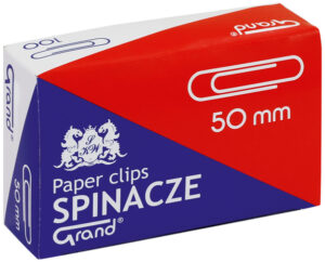 Spinacze 50 mm op. 100 szt., Grand