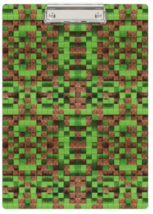 Deska z klipem A4 z nadrukiem Pixels, Biurfol