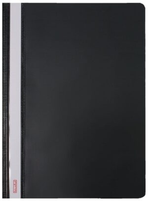 Skoroszyt plastikowy twardy A4 czarny, Biurfol