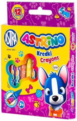 Kredki grafionowe 12-kol., Astrino