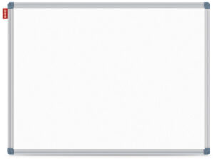 Tablica suchościeralno-magnetyczna 120 x 90 cm rama aluminiowa Classic 427855, MemoBe