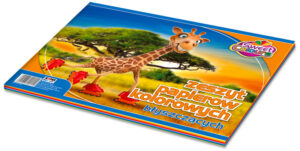 Zeszyt papierów kolorowych nabłyszcz. A4, Koma Plast