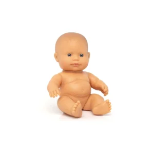 Lalka dziewczynka Europejka 21 cm