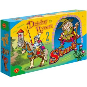 Gra Skarb/ dzielny rycerz 2 gry planszowe 0431, Alexander