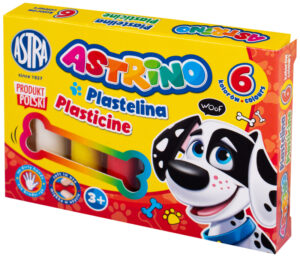 Plastelina  6-kol. Astrino , Astra