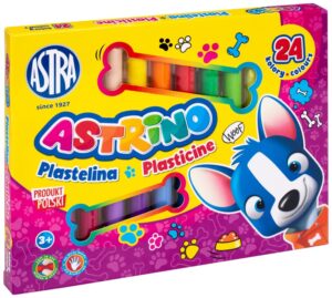 Plastelina 24-kol. Astrino, Astra