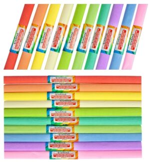 Krepina mix Pastel 10-kol rolka 50 x 200 cm, Starpak