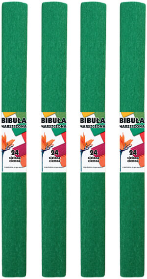 Krepina ziel.-ciem. 50x200cm 24, Starpak