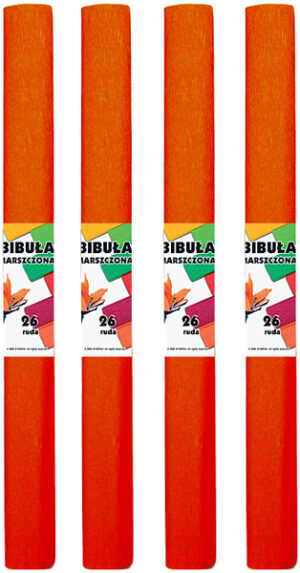 Krepina ruda rolka 50 x 200 cm kol. 26, Starpak