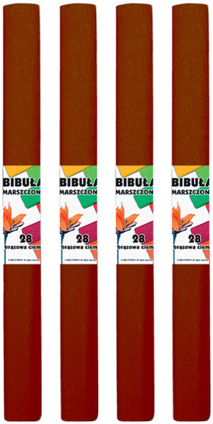 Krepina brąz-ciem. rolka 50 x 200 cm kol. 28, Starpak