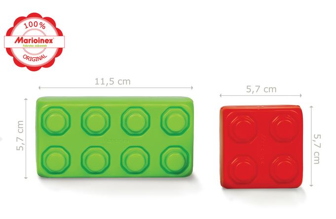 Klocki Cegła Junior okna + parapety - Image 4